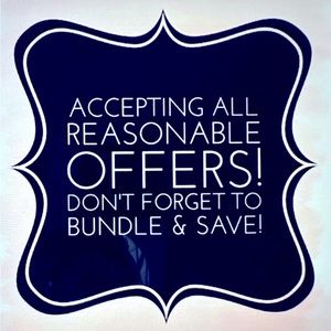 All Reasonable Offers Accepted